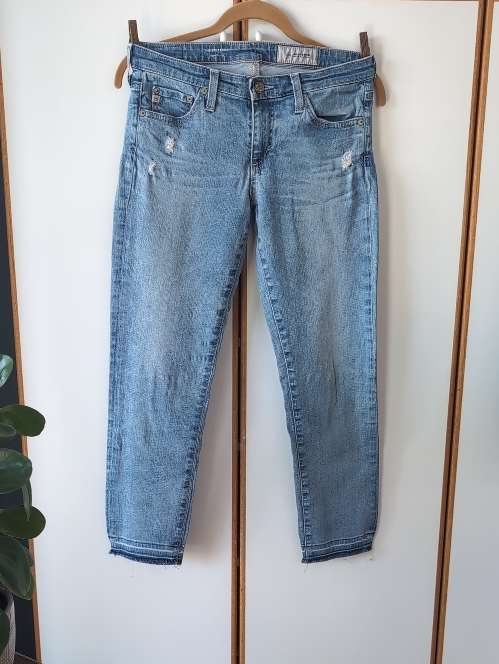 AG Jeans The Stilt Crop 27 21 Year Breathless Fade - Picture 3 of 12